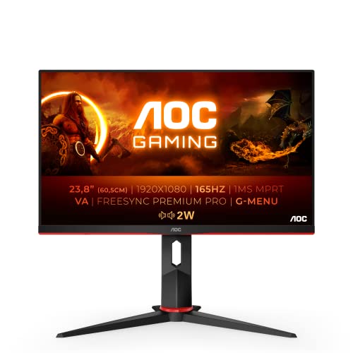 AOC Gaming 24G2SAE - 24 Zoll FHD Monitor, 165...