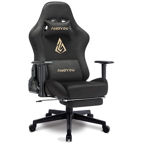 Andyou Gaming Stuhl, Ergonomischer Gaming...