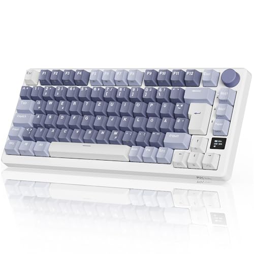 RK ROYAL KLUDGE M75 Gaming Tastatur kabellos...