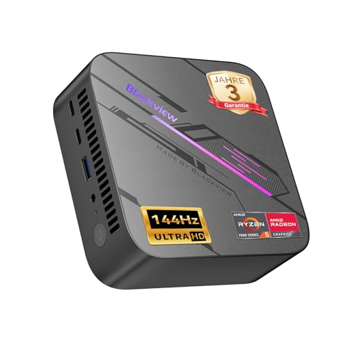 Blackview MP100 Mini PC AMD Ryzen 7430U,...