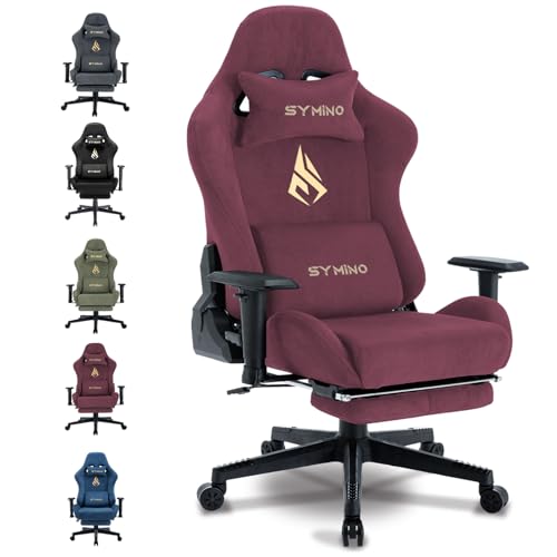 Symino Gaming Stuhl, Atmungsaktiver...