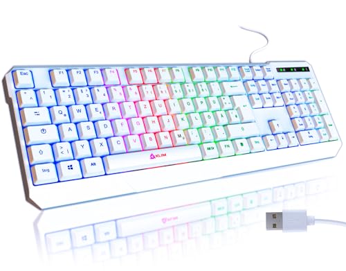 KLIM Chroma Gaming Tastatur QWERTZ DEUTSCH...