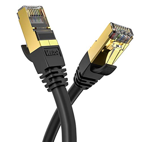 Veetop Cat8 0,5m Lan Kabel, 40Gbps...