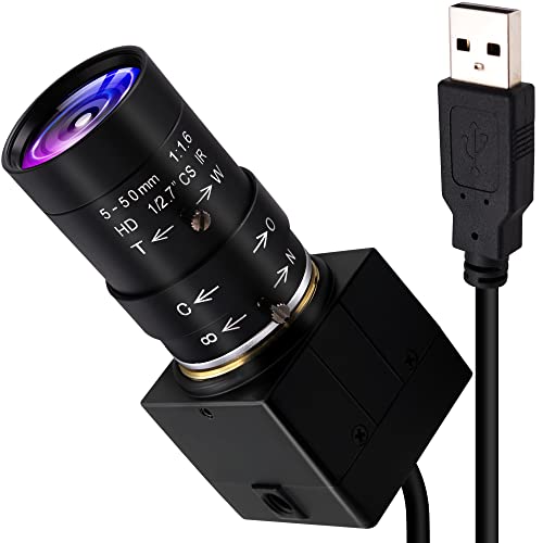 ELP 4K Webcam,2160P Zoom Web Kamera mit...