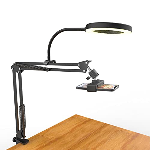 Overhead Stativ Handy mit Ringlicht,...