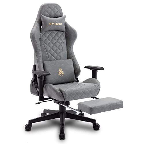symino Gaming Stuhl Ergonomischer Bürostuhl...