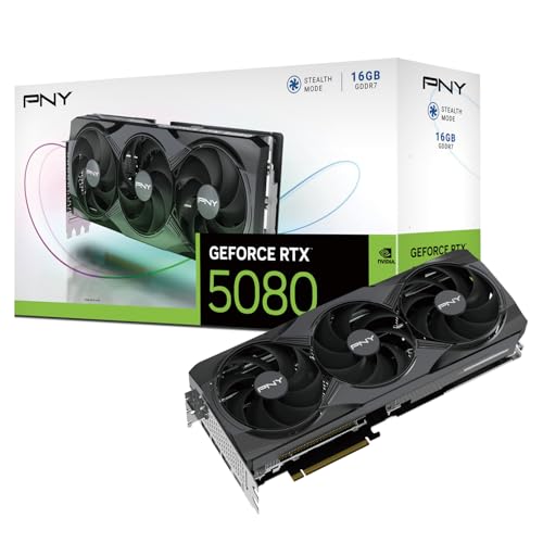 PNY GEFORCE RTX™ 5080 16GB Triple Fan...