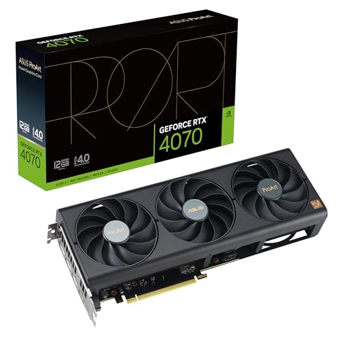 ASUS ProArt GeForce RTX 4070 12GB GDDR6X...