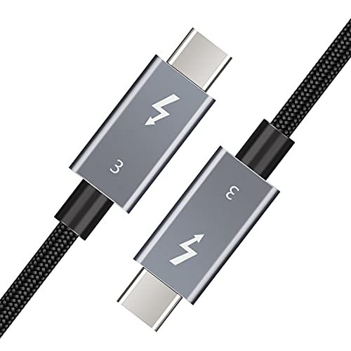 Thunderbolt 3 70cm Kabel | unterstützt 100W...