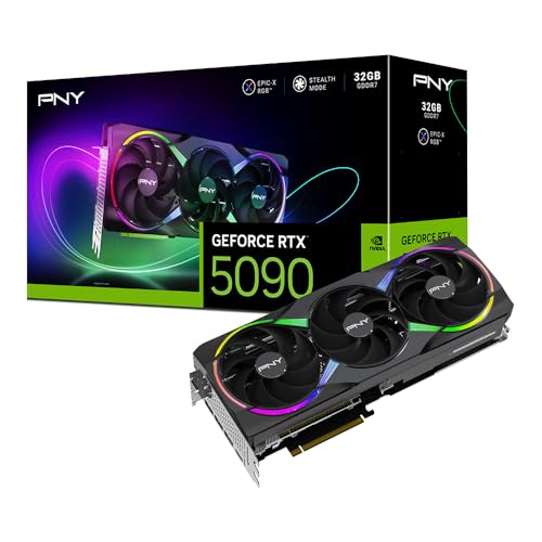 PNY GeForce RTX™ 5090 32GB ARGB OC Triple...