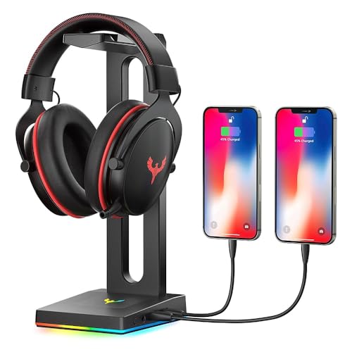 Blade Hawks RGB Kopfhörer Ständer, Stabil...