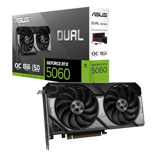 ASUS Dual GeForce RTX 5060 8GB OC Edition...