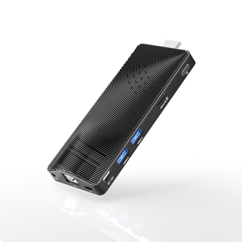 HEIGAOLAPC Mini PC Stick Win 10, Fanless Mini...