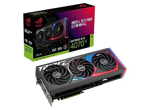 ASUS ROG Strix GeForce RTX 4070 Ti GDDR6X OC...