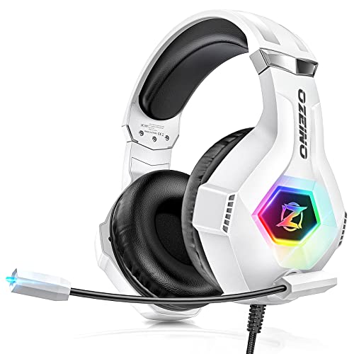 Ozeino Gaming Headset für PS4 PS5 PC with 3D...