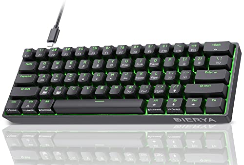 Dierya DK61se Gaming Tastatur,60% Prozent...