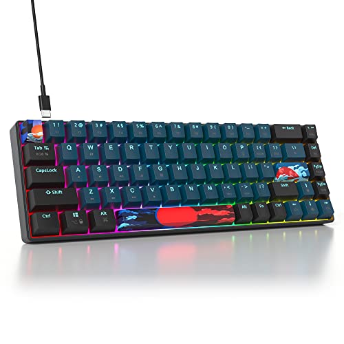 SOLIDEE mechanische gaming tastatur 65...