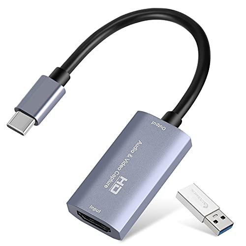 Videoaufnahmekarte, USB 3.0 HDMI auf USB C...