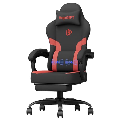 HapGIFT Gamer Stuhl, Ergonomischer...