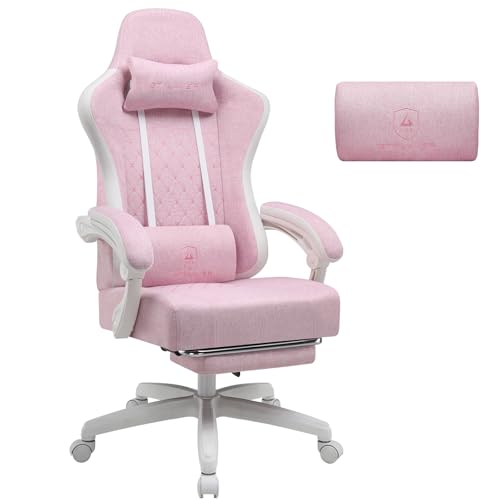 GTPLAYER Gaming Stuhl Stoff, Gaming Sessel...