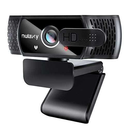 Nulaxy C900 Webcam mit Mikrofon, FHD 1080P...