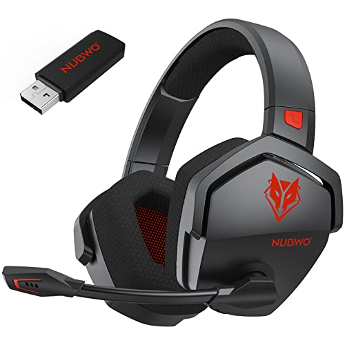 NUBWO G06 Dual Wireless Gaming Headset mit...