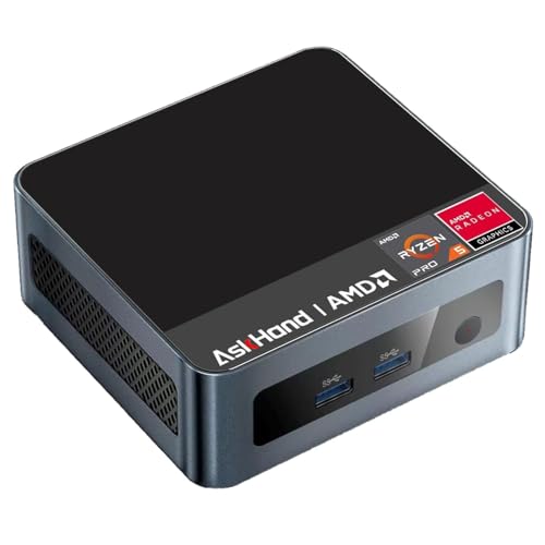 AskHand Mini PC, Ryzen 5 5600H (6C/12T 4.2...