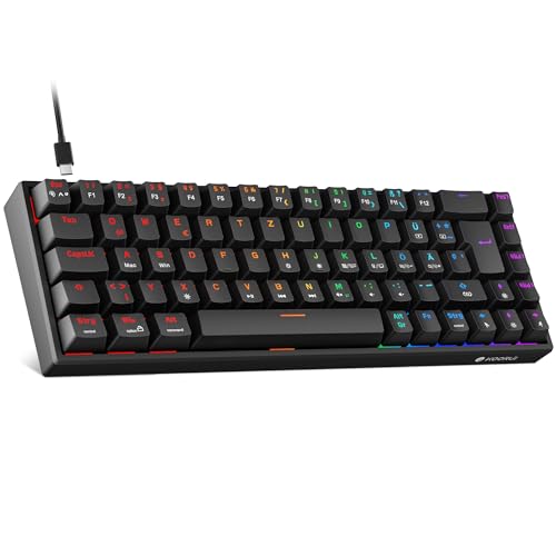 KOORUI Mechanisch Tastatur, 60% Gaming...