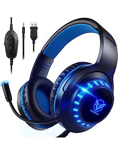 Pacrate Gaming Headset für PS4/PS5/Xbox...
