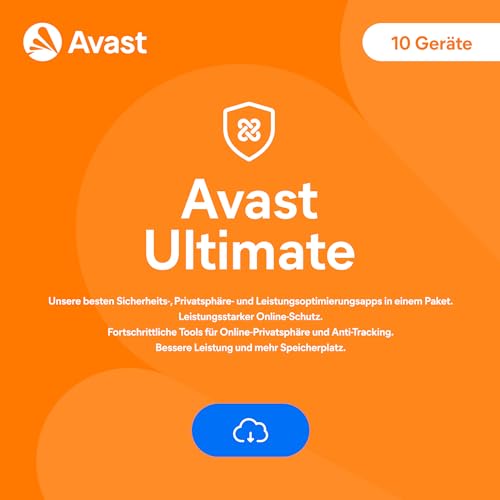 Avast Ultimate 2025 | 10 Geräte | 1 Jahr |...