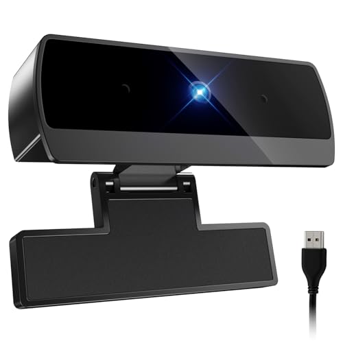 Diccik Webcam, Full HD 1080P Webcam mit...