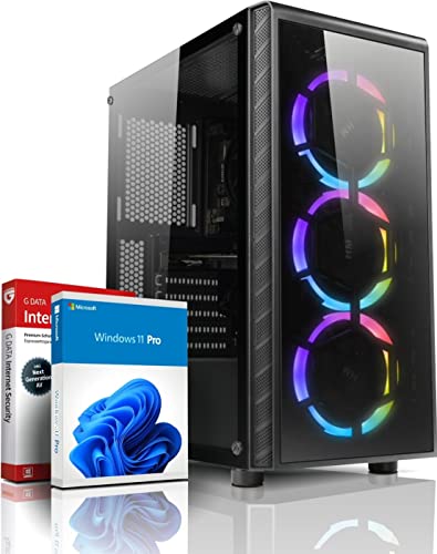 shinobee Gaming PC AMD Ryzen 5 3500X 6 Kerne...