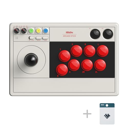 8Bitdo Bluetooth Arcade Stick For Nintendo...