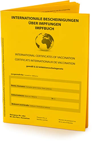 Hochwertiger Internationaler Impfpass,...