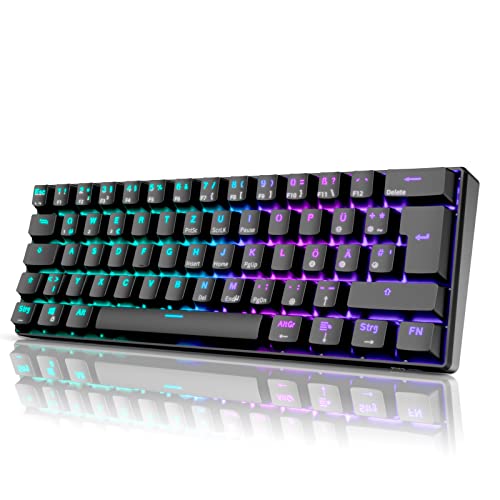 RK61 RGB Gaming-Tastatur, 2,4 GHz...