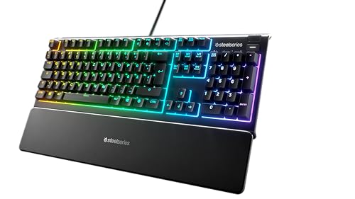 SteelSeries Apex 3 - Gaming Tastatur -...