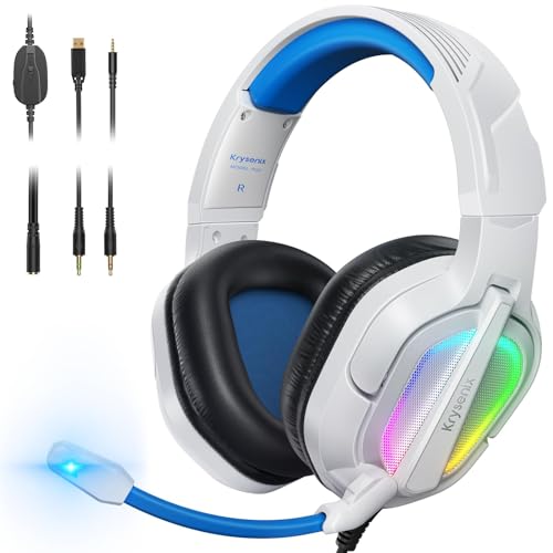 Krysenix PG2 RGB Gaming Headset für...