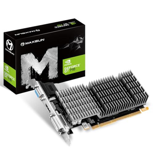 maxsun NVIDIA GeForce GT 710 2GB Silent...