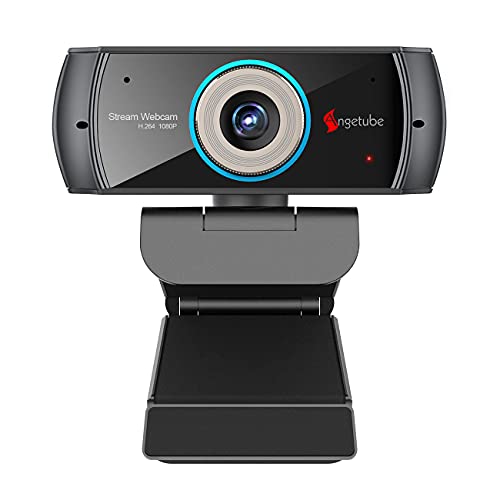 Angetube HD Gaming Webcam 1080P mit...