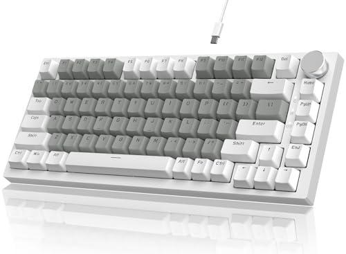 YINDIAO Ajazz AK820 Mechanische Tastatur mit...