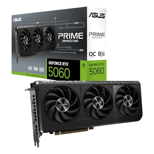 ASUS Prime GeForce RTX 5060 8GB GDDR7 OC...