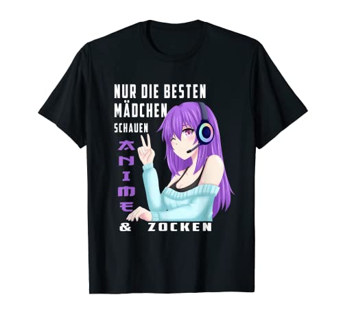 Anime Mädchen zocken Gaming Anime Manga...