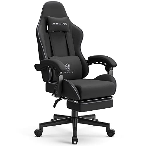Dowinx Gaming Stuhl Bürostuhl Stoff Tasche...