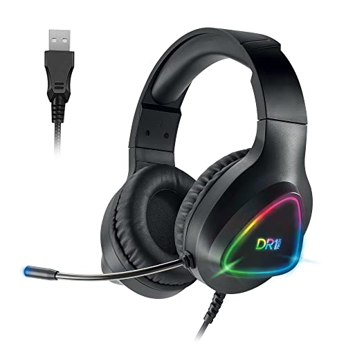 DR1TECH GrayEagle Professional Gaming LED RGB...