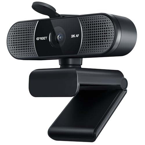EMEET 2K Webcam - C960 2K Webcam mit Dual...
