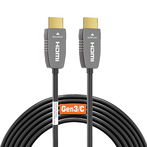 RUIPRO 8K CL2 HDMI Glasfaserkabel 15M,...