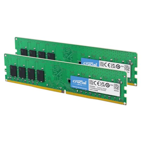 Crucial RAM 32GB (2x16GB) DDR4 3200MHz CL22...