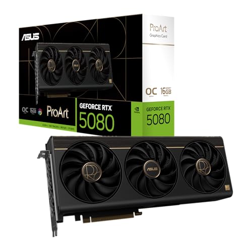 ASUS ProArt GeForce RTX 5080 16GB OC Edition...