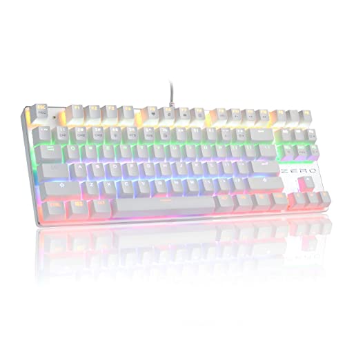 HiveNets Mechanische USB Tastatur 87 Tasten...