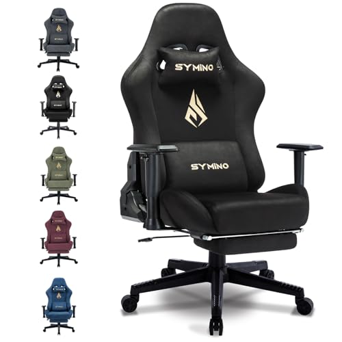 Symino Gaming Stuhl, Atmungsaktiver...